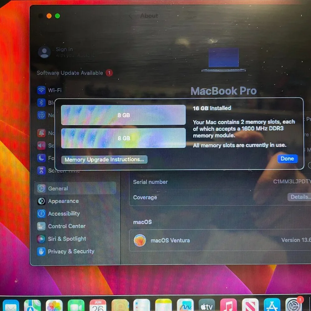 MacBook Pro 2012 13
